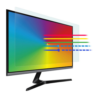 Eyesafe Screen Protection for Dell monitors, prism colored screen with blue-light blocking technology