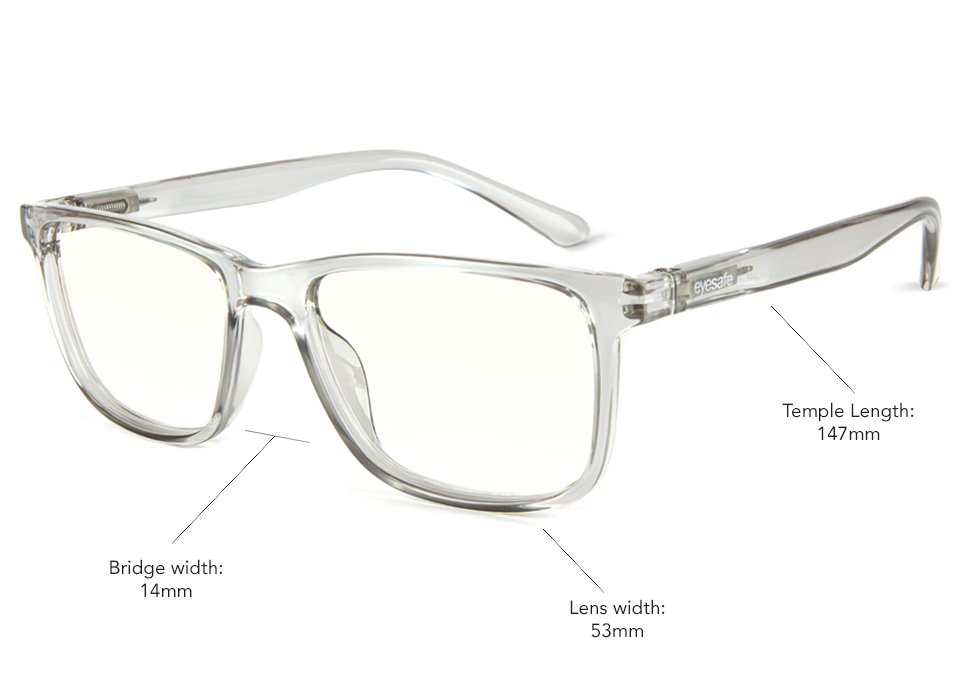 Eyesafe RPF40 Matte Black Round Blue Light Glasses