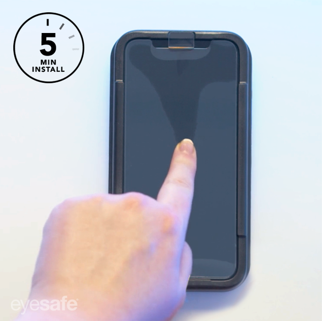 Five minute install of Eyesafe® Google Pixel Phone filter