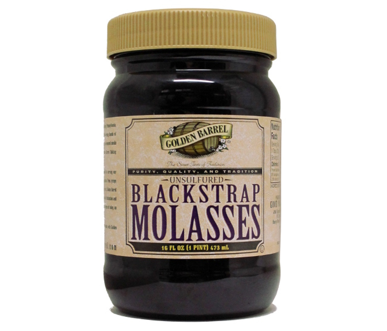 Blackstrap Molasses Golden Barrel 16oz Stamoolis Brothers Co 7158