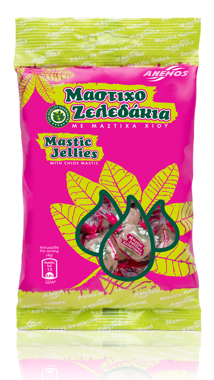 Mastic Jellies bag 100g