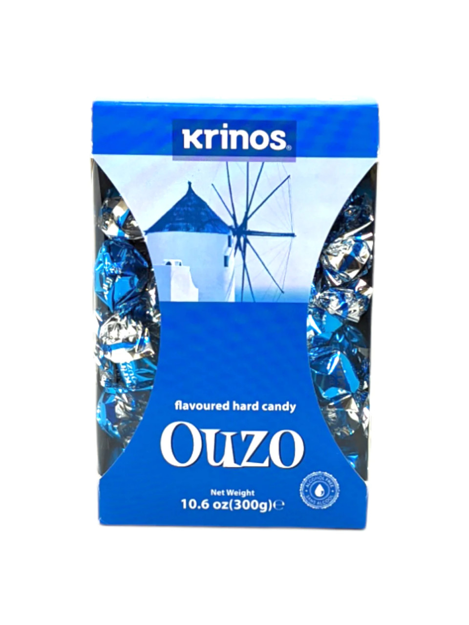 Ouzo Candy Gift Pack Krinos (10.6oz) - Stamoolis Brothers Co.