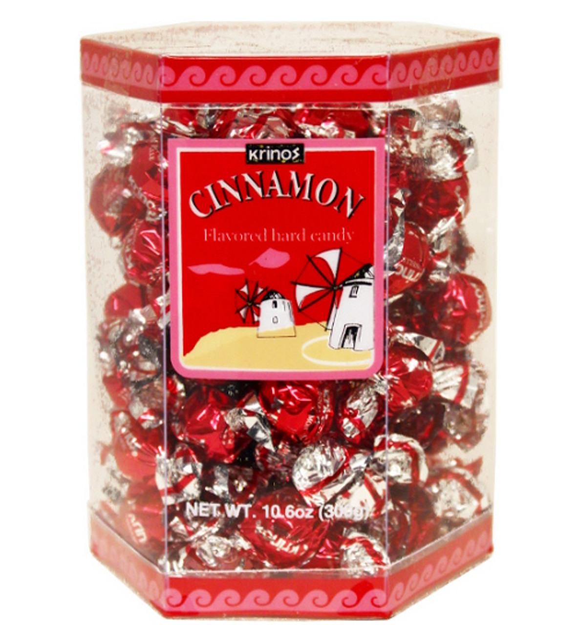 Cinnamon Candy Gift Pack Krinos (10.6oz) - Stamoolis Brothers Co.