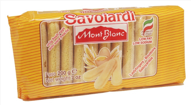Ladyfingers Savoiardi Mont Blanc (7oz) - Stamoolis Brothers Co.