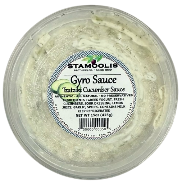 Gyro Sauce - Tzatziki (15oz)