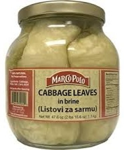 Cabbage Leaves in Brine Marco Polo (47.6oz)