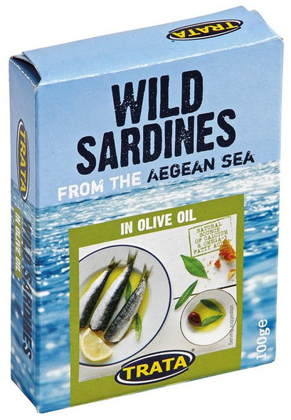 Wild Sardines in Olive Oil Trata (100g)
