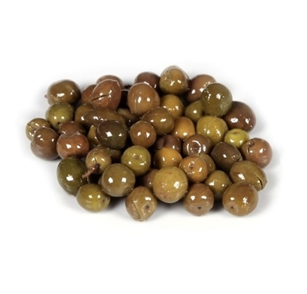 Green Cracked Olives