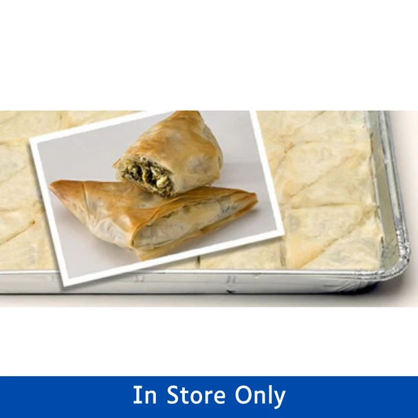 Spinach Pie/Spanakopita Tray 24pcs/2oz Athens (48oz) (IN STORE PICKUP ONLY)
