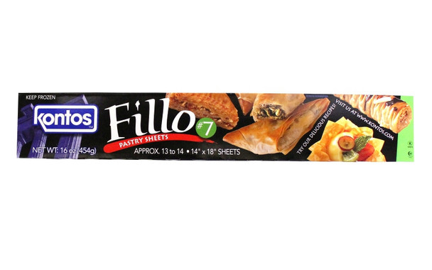 Fillo Dough #7 Kontos (1lb)