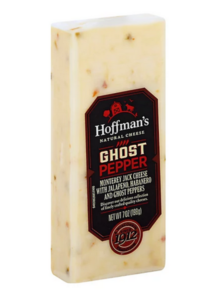 Hoffmans Ghost Pepper Cheese Monterey Jack  With Jalapeno, Habanero (7oz)