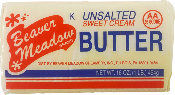 Butter Unsalted Beaver Meadow (1lb)