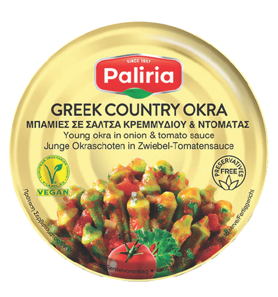 Greek Country Okra Palirria (10oz)