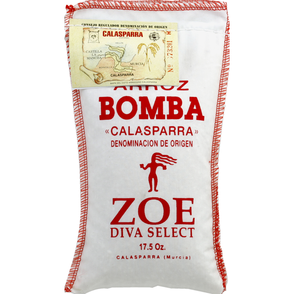 Bomba Rice ZOE Diva Select (17.5oz)