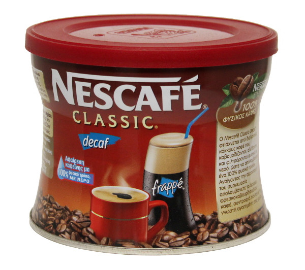 Nescafe Instant Coffee Decaf (100g) Stamoolis Brothers Co.