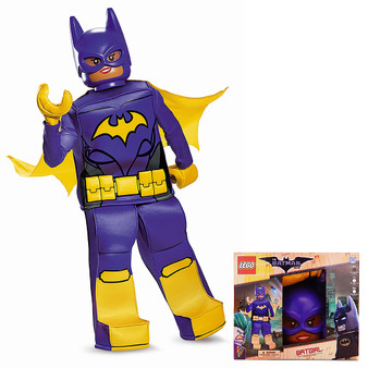 Disguise Girls Lego Batgirl Movie Prestige Costume,  Size Large 10-12