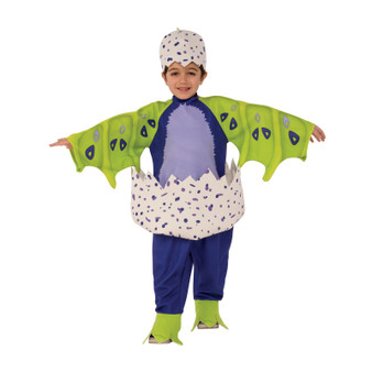 Rubie's Hatchimals Draggles Dark Purple Child Costume, Small 4-6