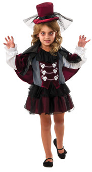 Vampiress Little Vampiress Costume Dress w/Cape