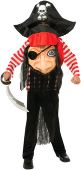 Forum Novelties Big Face Buccaneer Child Costume, One Size