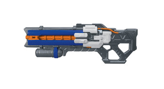 Disguise Overwatch Soldier 76 Pulse Rifle Toy Costume Accessory Plastic 22x7.8x4