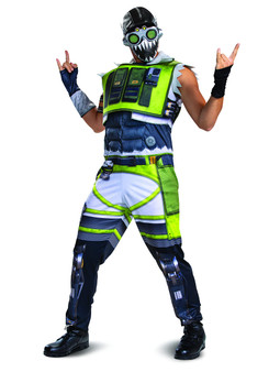 Disguise Apex Legend Octane Deluxe Adult Costume, Size L-XL (42-46)