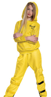 Disguise Kid's Classic Official Yellow Billie Eilish Costume, Size Small (4-6X)