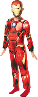 Rubie's MARVEL Deluxe Child's Iron Man Costume - 9Y-10Y