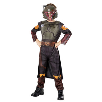 Rubies Star Wars Classic Child's Boba Fett Costume, Large (7Y-8Y)