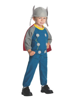 Rubies MARVEL Super Hero Adventures Fleece Thor Costume - Toddler (1-2 Years)