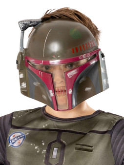 Rubies Star Wars The Book Of Boba Fett Child Half Mask, One Size Fits Most