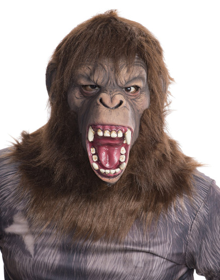 Rubie's Men's Dawn Of The Planet Of The Apes Adult Deluxe Caesar Mask, One Size