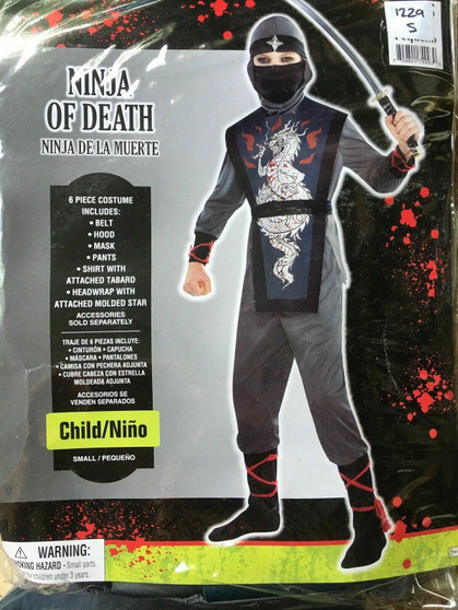 Ninja of Death Costume Child Small