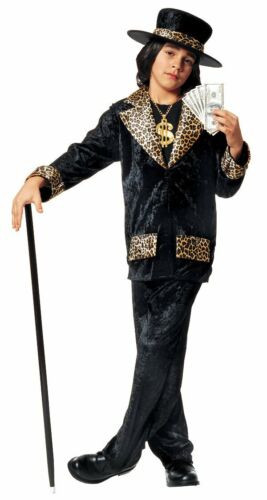 Kids Mac Daddy Pimp Costume - Child Small (4-6)