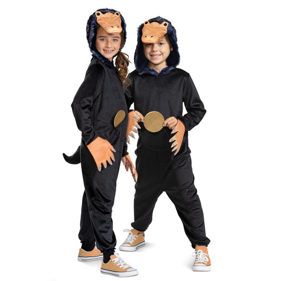 Disguise The Secrets Of Dumblerdore Niffler Deluxe Costume, Child Size M (7-8)