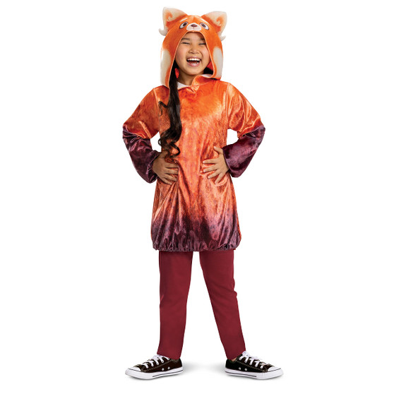 Disguise Turning Red Mei Panda Look Classic Costume, Child S (4-6X)