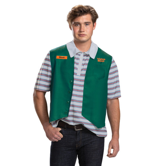 Disguise Stranger Things S4 Steve Deluxe Costume, Adult M (38-40)