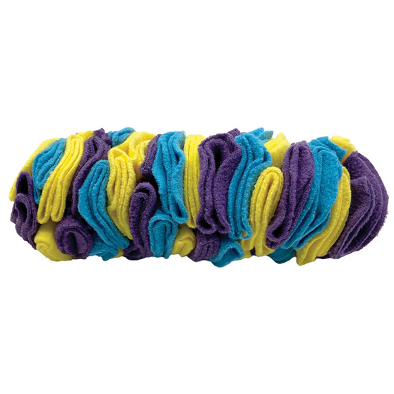 Foufit Hide 'N Seek Snuffle Stick Nose Work Toy for Dogs Blue, Purple & Yellow 