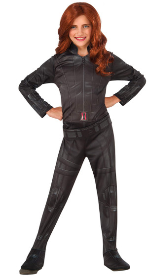 Rubies MARVEL Captain America Civil War Child's Black Widow Costume, Small