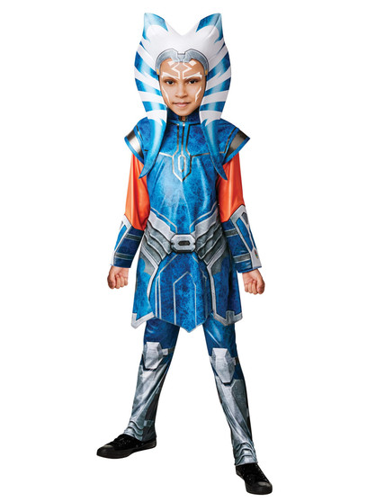 Rubies Star Wars Deluxe Child Ahsoka Tano Costume, Medium (5-6 Years)