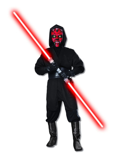 Rubies Star Wars Deluxe Adult Darth Maul Costume (Saber NOT INCLUDED), Standard