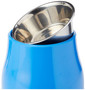 Dog It Elevated Dog Dish Blue Plastic w/Metal Non Slip Large 30.4oz, 8.75"x6.5"H