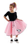 Princess Paradise Pink Poodle Skirt Costume (Girl - Child X-Large 12) 