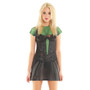 Faux Real Women's Spider Witch Dress Halloween Costume T-Shirt Dress, Large