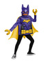 Disguise Batgirl Lego Movie Classic Costume, Black, Small (4-6 Years)