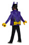 Disguise Batgirl Lego Movie Classic Costume, Black, Small (4-6 Years)
