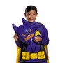 Disguise Batgirl Lego Movie Deluxe Costume, Black, Medium (7-8)