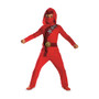 Disguise Shadow Ninjas Uprising Red Fire Classic Boys Costume, Size Medium