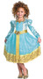 Disney Princess Brave Merida Deluxe Girls Dress w/Petticoat Size Small 4-6X