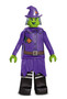 Disguise Lego Witch Prestige Costume, Purple, Medium (7-8)