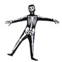Spooktacular Creations Cat Head Skeleton Second Skin Jumpsuit & Hood Child Small